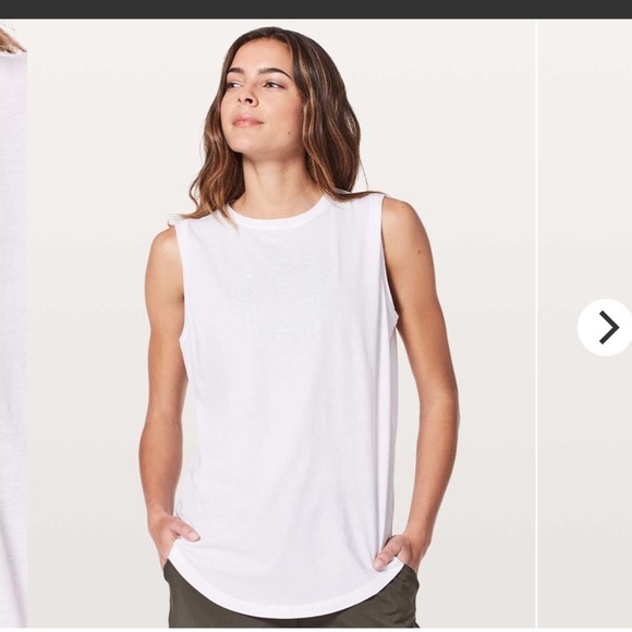 #121- LULULEMON-Brunswick Muscle Tank *Expression - Picture 1 of 4